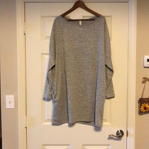 Casual sweater dress